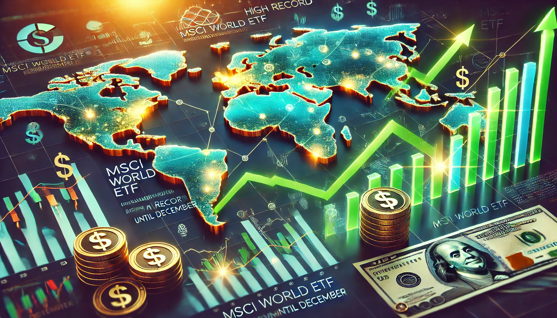 MSCI World ETF kurz vor neuem Rekord &#8209; Jetzt winken auch noch fette Dividenden bis Dezember (Foto: )