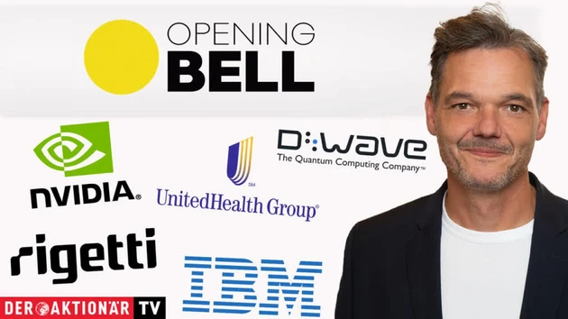 Opening Bell: Dow Jones, Nasdaq 100, Nvidia, United Health, Merck & Co., IBM, Rigetti, D‑Wave