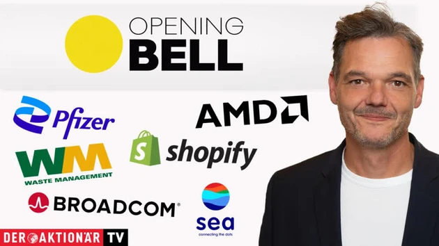 Opening Bell: Pfizer, Waste Management, Safety Shot, Broadcom, AMD, Tesla, Shopify, Sea Limited