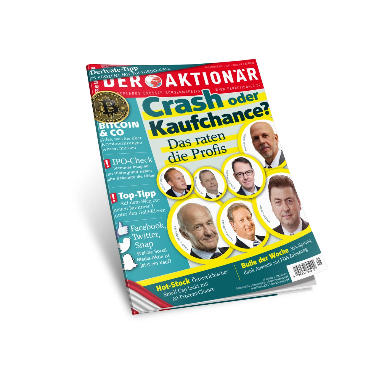 Neue Ausgabe: Crash oder Kaufchance? Das raten die Profis