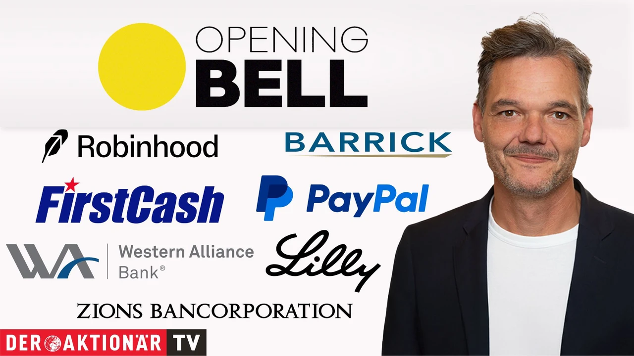 Opening Bell: Bitcoin, Robinhood, JPMorgan, Zions Bancorp., Western Alliance, Eli Lilly, PayPal & Co