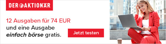 DER AKTIONÄR - 12 Ausgaben zum Sonderpreis und Geschenk