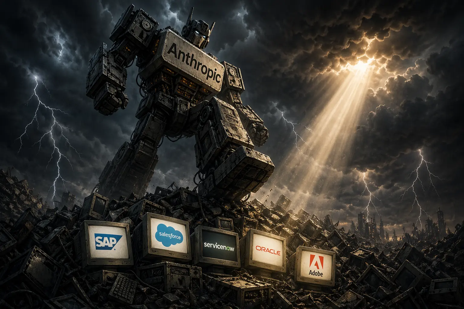 Software‑Apocalypse wegen KI? Morningstar‑Studie widerspricht – und nennt zwei Gewinner  (Foto: BÖRSE ONLINE(ChatGPT (KI-generiert))