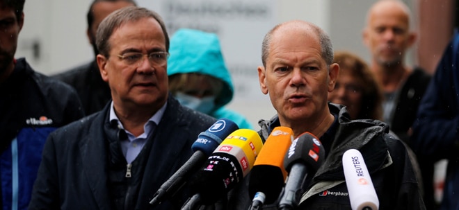 Hochrechnungen Bundestagswahl 2021: Prognosen sagen enges Rennen zwischen Union und SPD voraus (Foto: Börsenmedien AG)