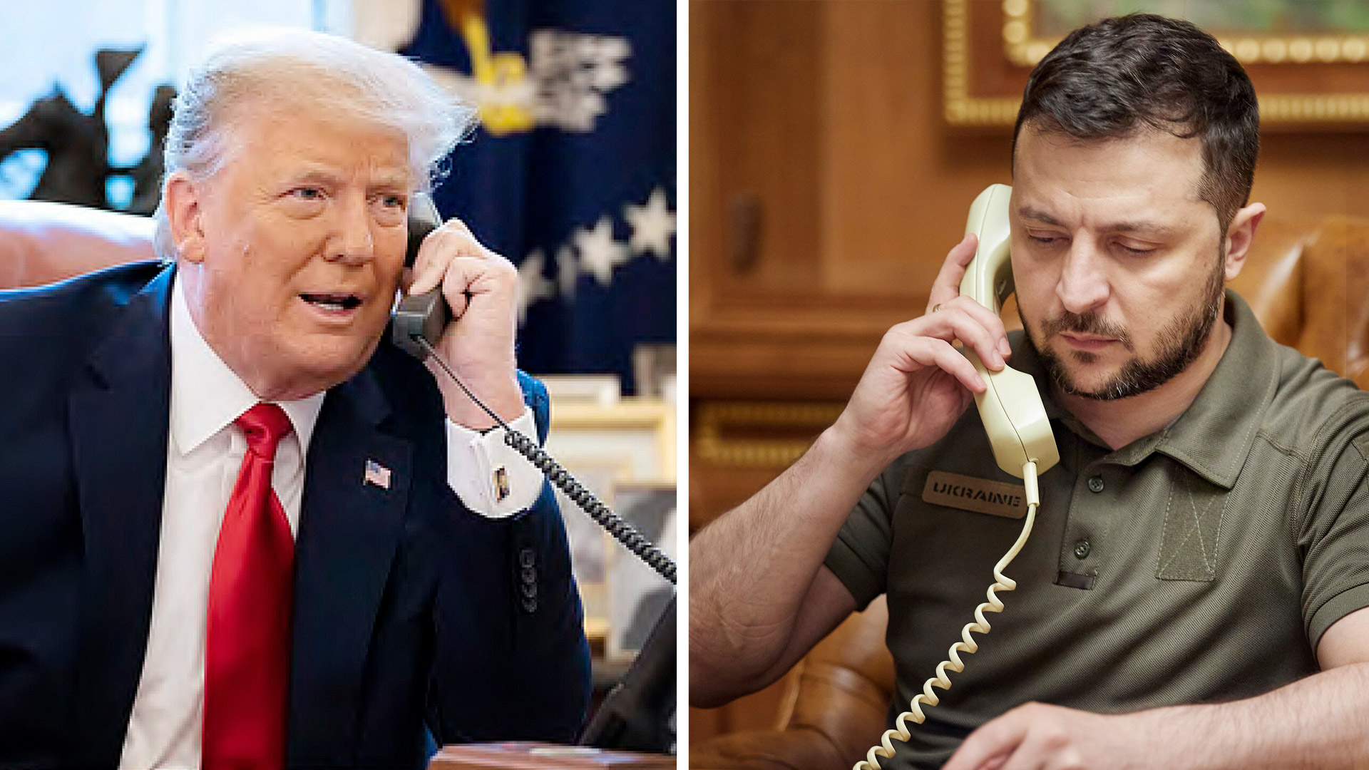 Trump und Selensky konkretisieren Friedensplan – und schon reagiert die Börse (Foto: House Select Committee/AP/picture alliance, Sarsenov Daniiar/Ukraine Preside/Planet Pix/ZUMA Press Wire/picture alliance [M])