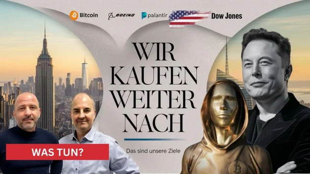 Jetzt auf Erholung setzen? Palantir, Bitcoin, Boeing und Dow Jones im Check