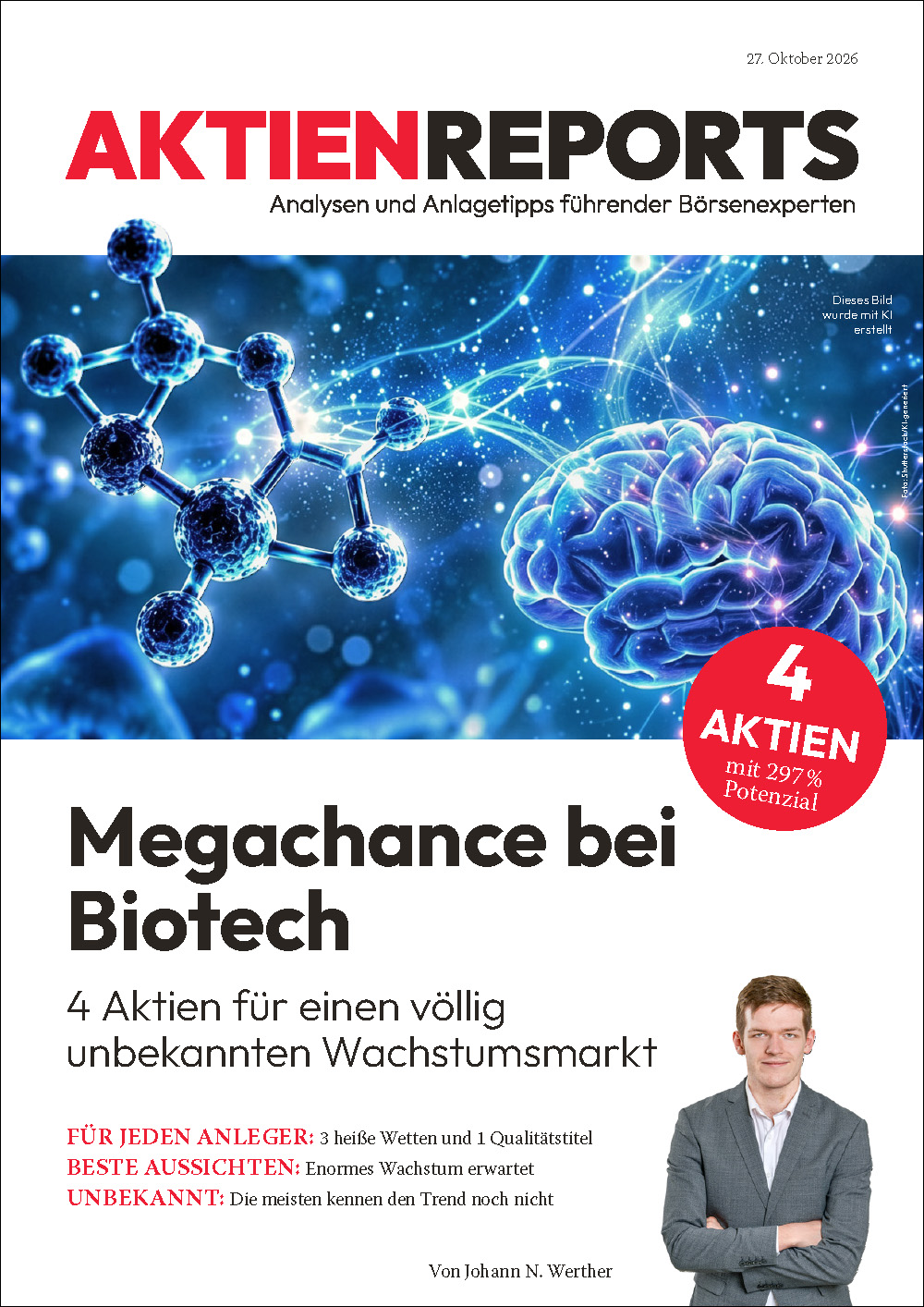 Megachance bei Biotech – 4 Aktien für einen völlig unbekannten Wachstumsmarkt