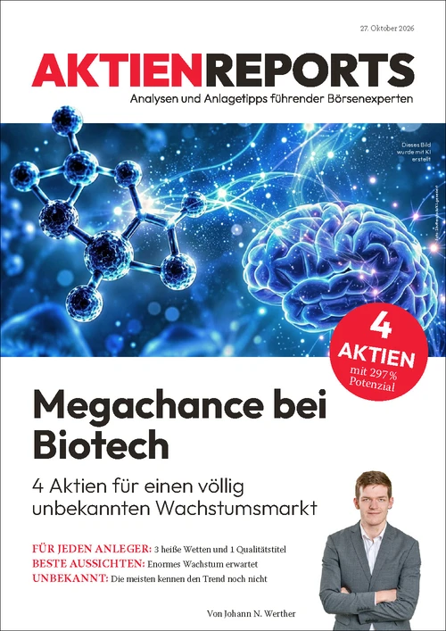 Megachance bei Biotech – 4 Aktien für einen völlig unbekannten Wachstumsmarkt