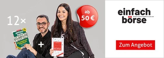 Willkommenspaket einfach börse mit Buchgeschenk Crashkurs Börse