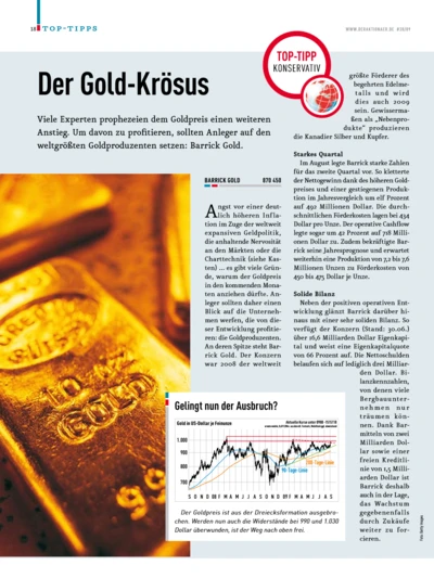 Barrick Gold: Der Gold-Krösus