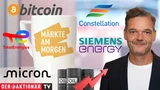 DAX: Märkte am Morgen: DAX fällt in Richtung 23.000 Punkte‑Marke; Öl, Gold, Bitcoin, Micron Technology, Constellation Energy, TotalEnergies, Bayer, SMA Solar, Commerzbank im Fokus 