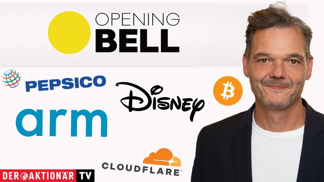 Opening Bell: Wall Street startet mit leichten Gewinnen; Cloudflare, ARM Hldg., Disney, Pepsico, Bitcoin im Fokus