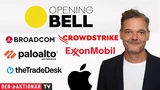 DowJones: Opening Bell: Wall Street startet leichter; Broadcom, Apple, Palo Alto Networks, ExxonMobil, The Trade Desk, Crowdstrike im Fokus