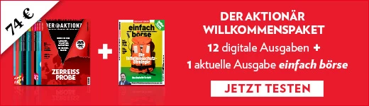 Abbildung zum Willkommenspaket mit 12 Ausgaben DER AKTIONÄR plus eine Ausgabe einfach börse