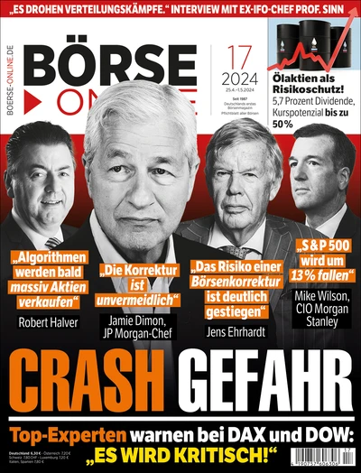 Die aktuelle Ausgabe von Börse Online: BÖRSE ONLINE 17/24