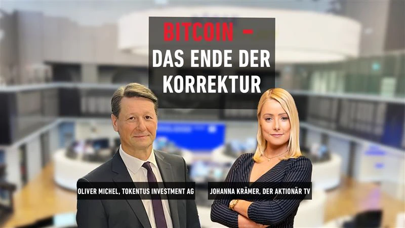 Krypto-Experte Oliver Michel: „Das Ende der Bitcoin-Korrektur“