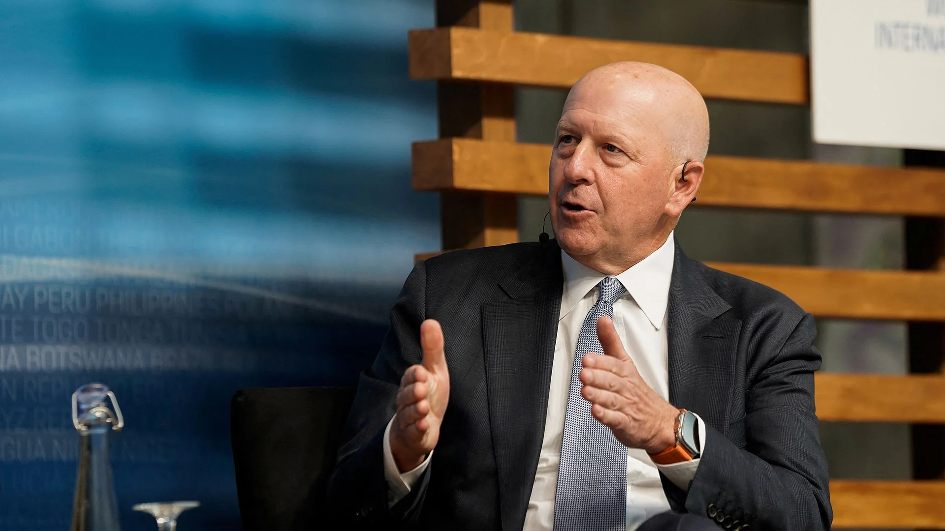 Die düstere Prognose des Goldman‑Chefs: „Wissen nicht, was uns allen bevorsteht“  (Foto: REUTERS/Elizabeth Frantz/picture alliance/dpa)