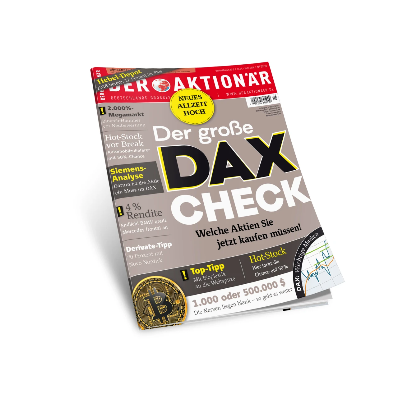 Neue Ausgabe: Der große DAX-Check – diese Aktien müssen Sie jetzt kaufen!