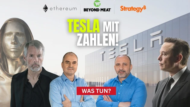 Trump & Xi Jinping weiter im Clinch! Tesla | Strategy | Ethereum | Brent Crude Oil | Beyond Meat