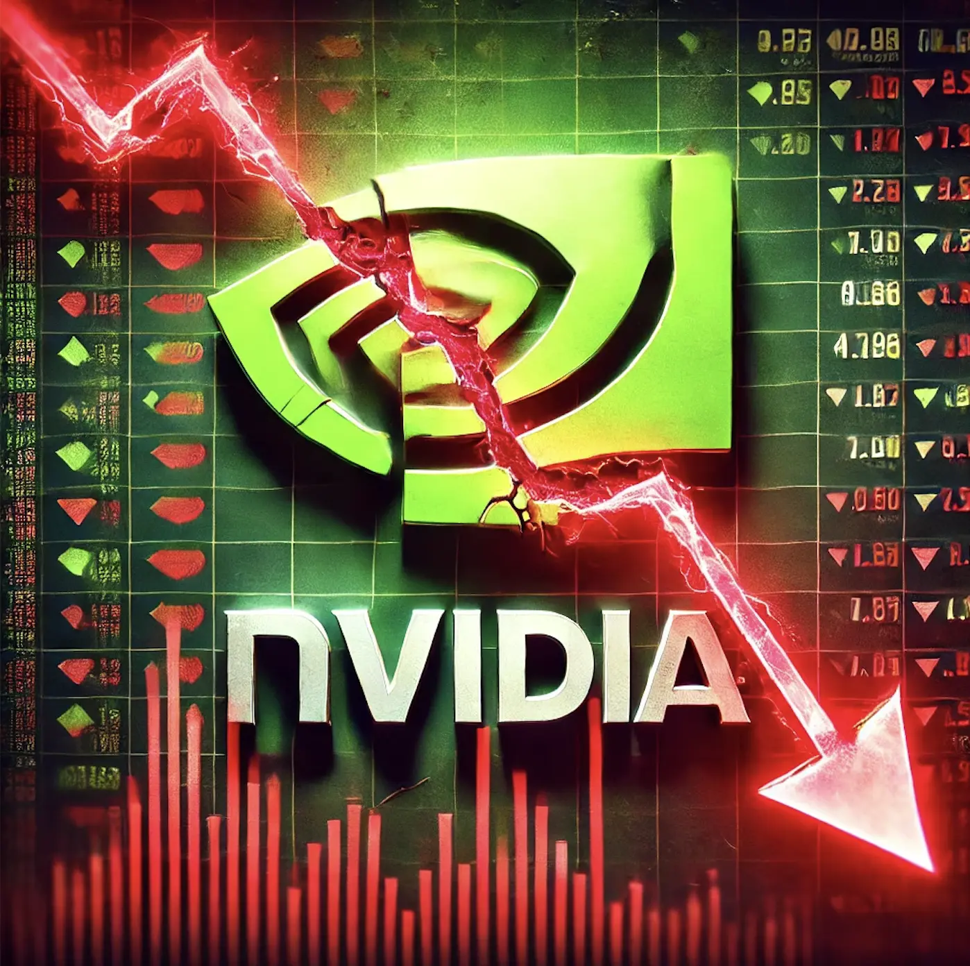 Finanzexperte warnt: Darum sollten Sie die Nvidia&#8209;Aktie jetzt VERKAUFEN (Foto: ChatGPT)