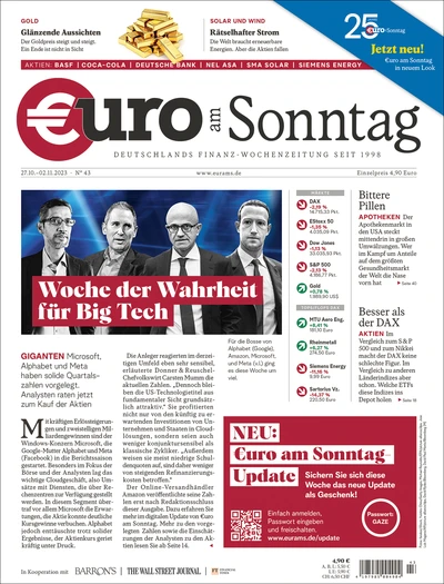 Euro am Sonntag 43/23