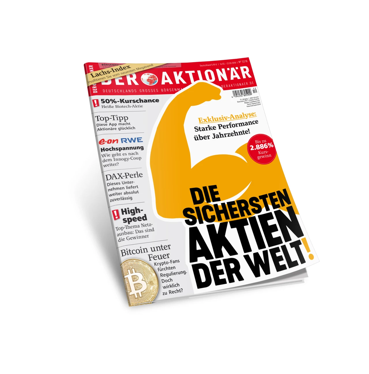 Neue Ausgabe: Die sichersten Aktien der Welt! Exklusive-Analyse: Starke Performance über Jahrzehnte! Bis zu 2.886% Kursgewinn