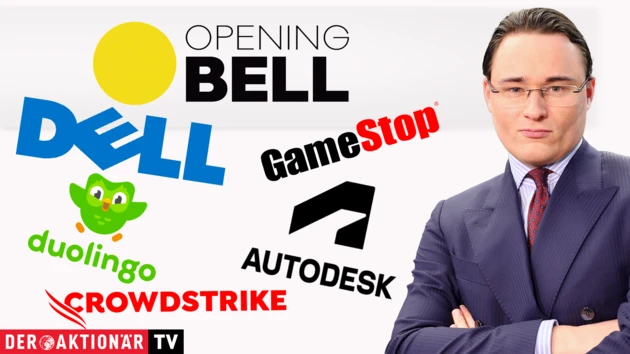 Opening Bell: Quartalszahlen im Fokus; General Motors, Autodesk, Crowdstrike, Duolingo, Gamestop, Dell, HP