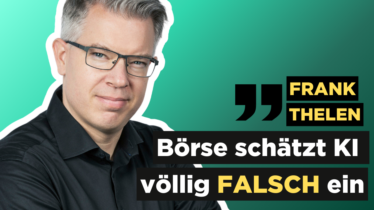 Frank Thelen behauptet: "Die Börse schätzt KI&#8209;Aktien aktuell vollkommen falsch ein" (Foto: )