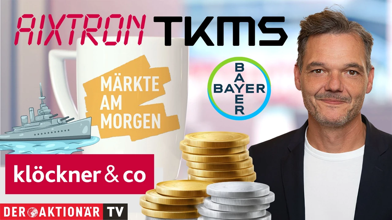 Märkte am Morgen: DAX verschnauft auf Rekordniveau; Gold, Applied Materials, TSMC, ASML, Aixtron, TKMS, Bayer, Klöckner & Co im Fokus