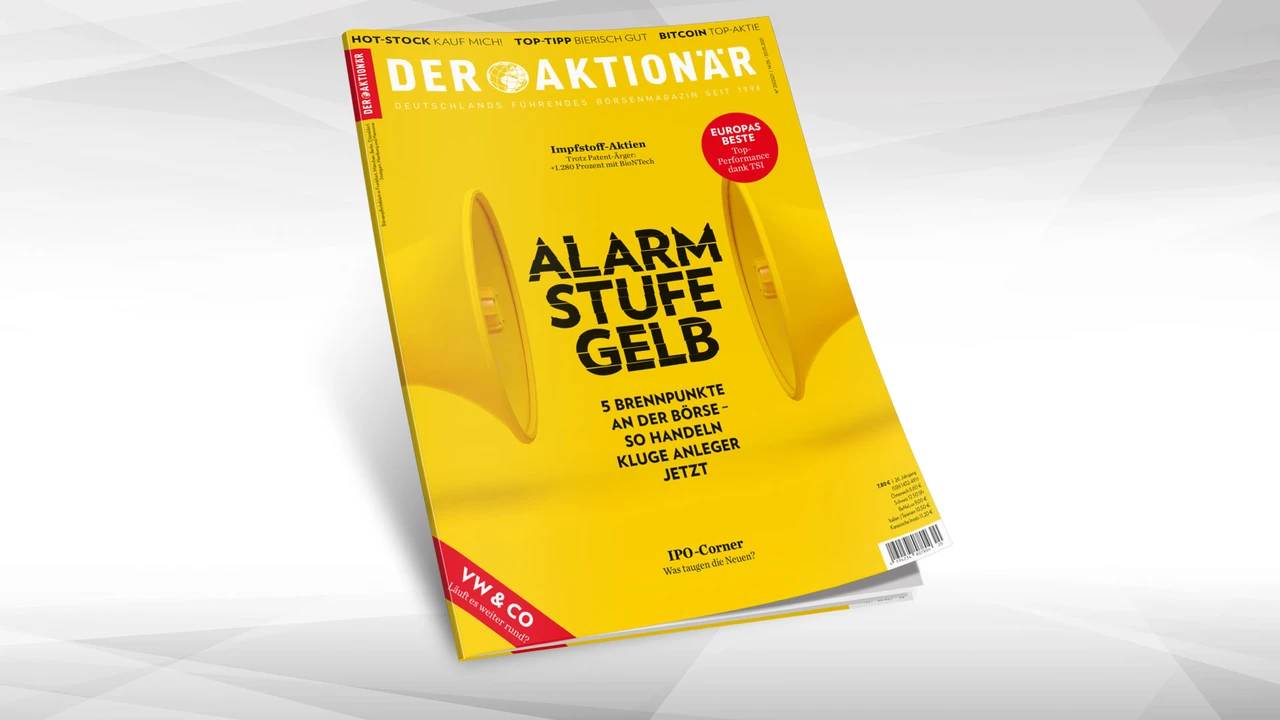 Alarmstufe Gelb: 5 Brennpunkte an der Börse – so handeln kluge Anleger jetzt 