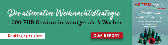 Die Weihnachtsstrategie hat jährlich durchschnittlich 20 Prozent Rendite gemacht und hat eine Trefferquote von über 80 Prozent.