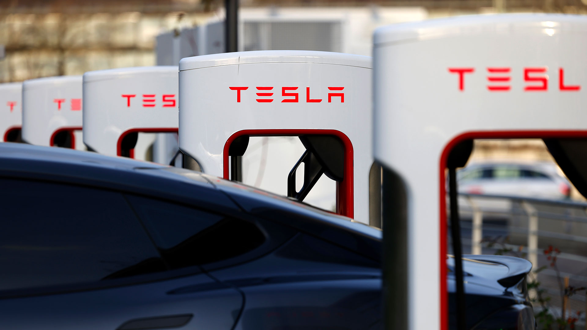 Die Tesla&#8209;Aktie muss gerade richtig schwitzen. Bringt diese Innovation demnächst den Turnaround? (Foto: Christoph Hardt/Panama Pictures/picture alliance/dpa)