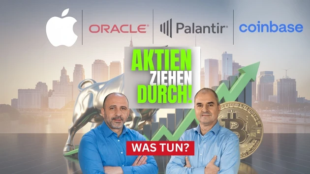 Oracle geht durch die Decke! Rückblick auf Apple Event ‑ Palantir, Coinbase in der Analyse