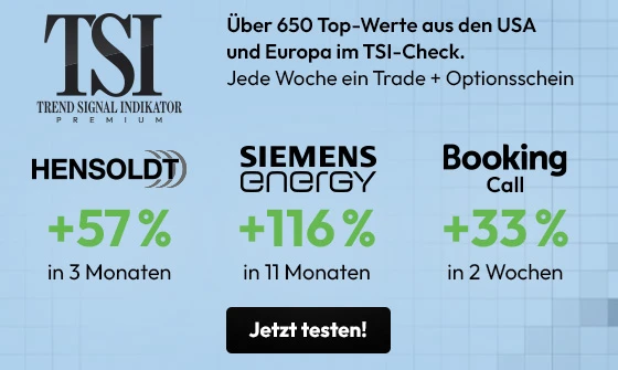 TSI-Premium: Das Beste aus maximaler Rendite und minimalen Aufwand