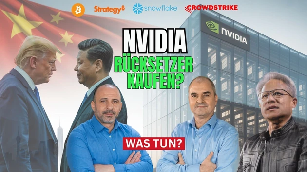 Nvidia – Kauf lieber abwarten? Crowdstrike | Snowflake | Bitcoin | Strategy