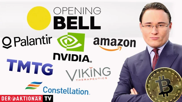 Opening Bell: Palantir, Nvidia, Apple, Amazon, Constellation Energy, Trump Media, Roblox, Viking Therapeutics