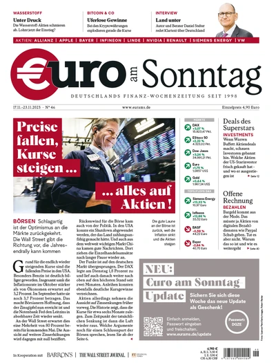 Euro am Sonntag 46/23