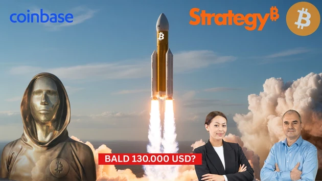 Krypto‑Wahnsinn reloaded – Bitcoin auf Rekordjagd! Bitcoin, Strategy, Robin Hood, Coinbase