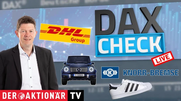DAX‑Check LIVE: Adidas, DHL Group, Knorr‑Bremse, Mercedes‑Benz, SAP, TUI im Fokus