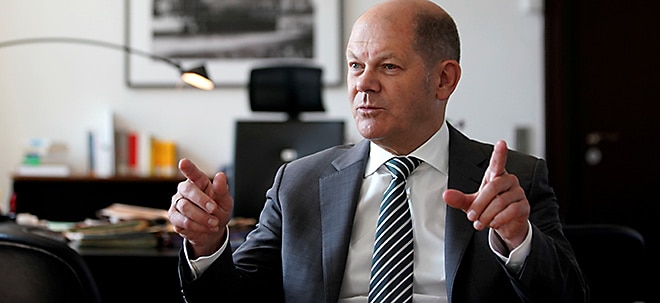 Scholz plant 2021 neue Schulden von etwa 160 Milliarden Euro (Foto: Börsenmedien AG)