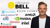 DJ Industrial Average: Opening Bell: Wall Street startet freundlich; Nvidia, Alphabet, MongoDB, Snowflake, Intel, Ralph Lauren, Bank of America, AMD im Fokus
