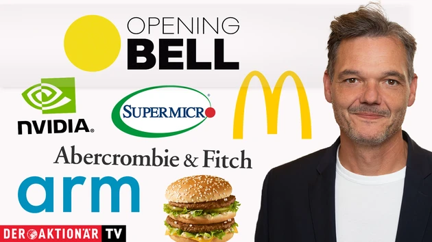 Opening Bell: Wall Street vor Nvidia‑Zahlen abwartend; Abercrombie & Fitch, McDonald's, Nvidia, AMD, Arm Holdings, Super Micro im Fokus