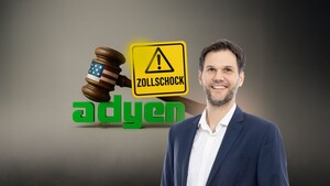 Zollschock & Zahlen‑Enttäuschung: Adyen stürzt ab + CME Group, Nasdaq Inc., Dt. Pfandbriefbank, Commerzbank 