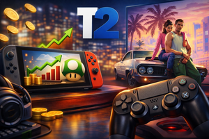 Take‑Two und Nintendo: Darauf kommt es bei den Zahlen an  / Foto: ChatGPT/Sora, KI-generiertes Bild