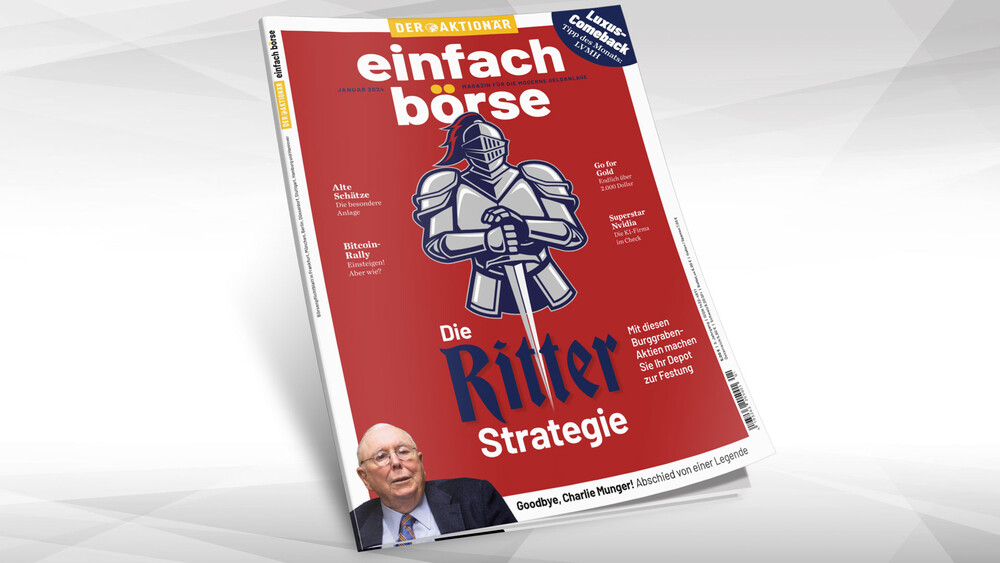 einfach börse, Magazin, Ritter, Charlie Munger, DER AKTIONÄR