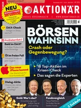 DAX: Börsenwahnsinn ‑ Crash oder Gegenbewegung? +++ 18 Top‑Aktien im Krisen‑Check +++ Das sagen die Experten
