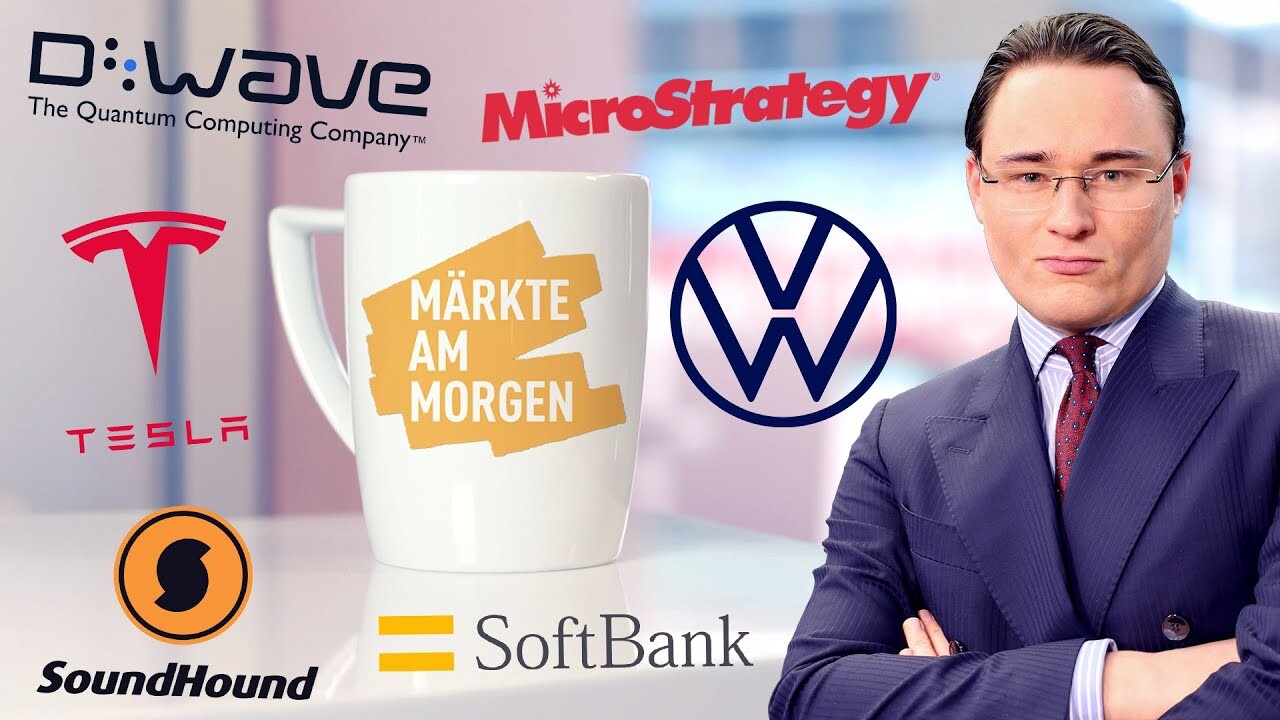 Märkte am Morgen: DAX stabil; Volkswagen, Softbank, Tesla, Soundhound, D-Wave, MicroStrategy