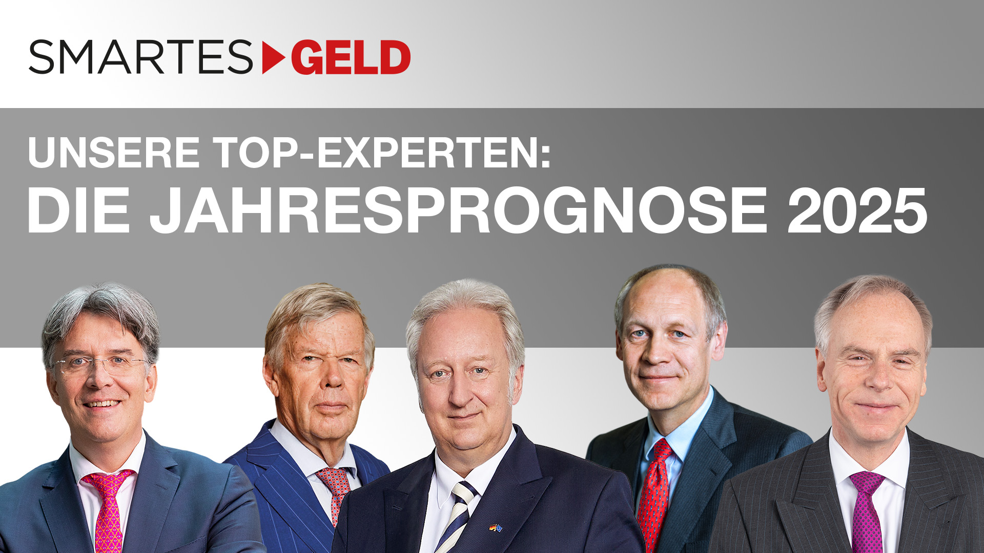 Ehrhardt, Leber, Hellmeyer, Fischer, Hirsch: So wird das Jahr 2025 an der Börse (Foto: )