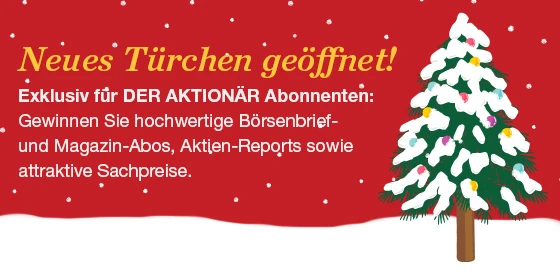 Adventskalender DER AKTIONÄR