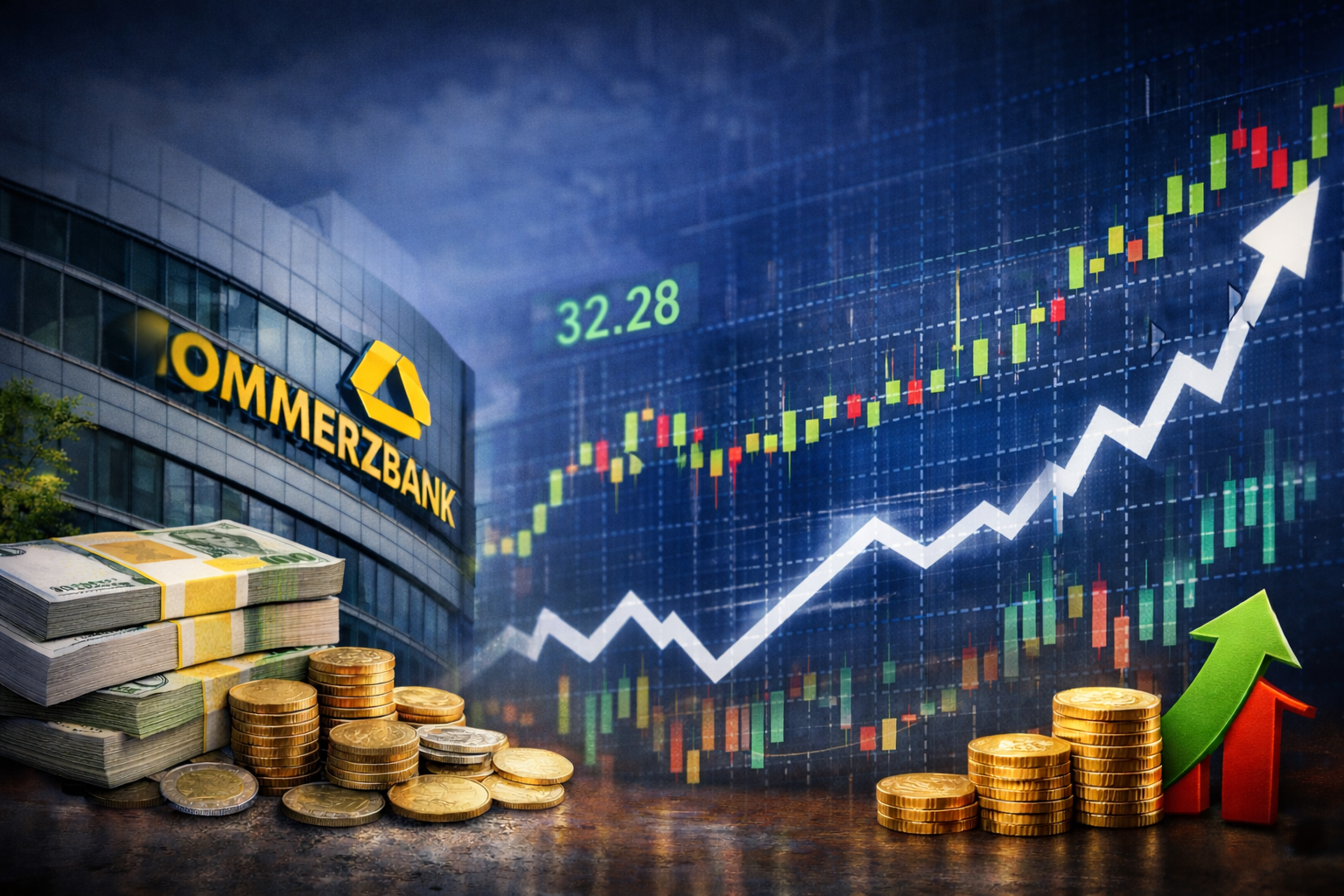 Ungewöhnliche Parteinahme: Im Commerzbank‑Poker greift EZB‑Vize Bundesregierung an (Foto: ChatGPT)